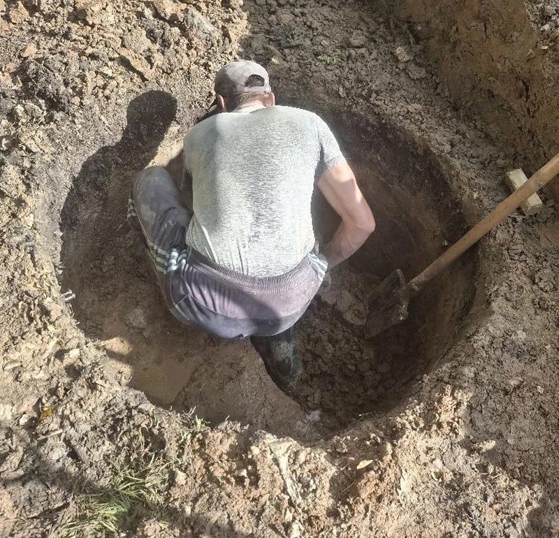 команда потомственных мастеров по строительству колодцев и септиков в Пушкино и Пушкинском районе